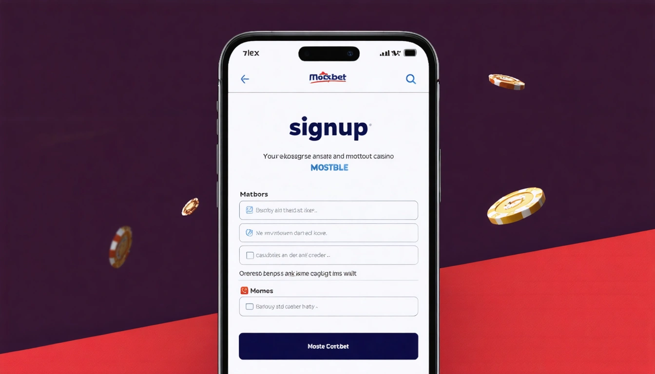 signup Mostbet